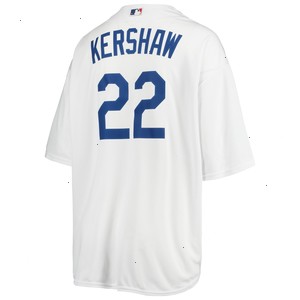 Clayton Kershaw Los Angeles Dodgers Women's Plus Size Replica Player Jersey - White