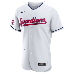 Cleveland Guardians Nike Home Authentic Team Jersey - White