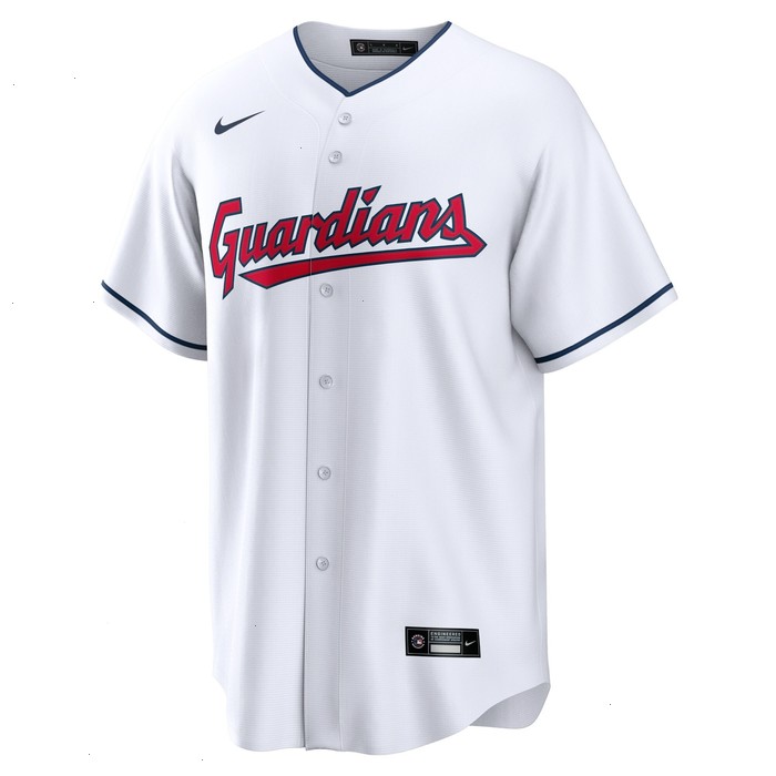 Cleveland Guardians Nike Home Blank Replica Jersey - White