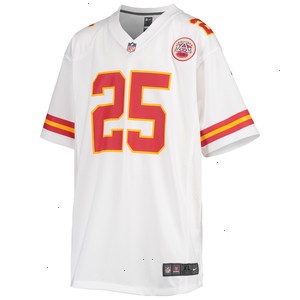 Clyde Edwards-Helaire Kansas City Chiefs Nike Youth Game Jersey - White