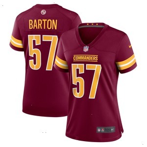 Cody Barton Washington Commanders Nike Women's Game Player Jersey - Burgundy