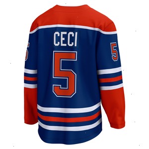 Cody Ceci Edmonton Oilers Fanatics Branded Home Breakaway Player Jersey - Royal