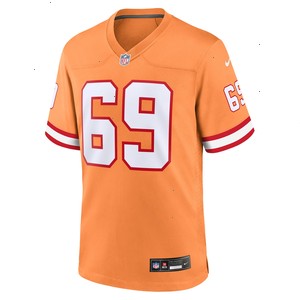 Cody Mauch Tampa Bay Buccaneers Nike Throwback Game Jersey - Orange