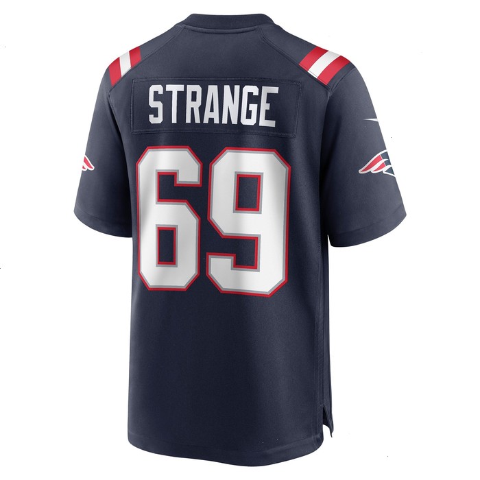 Cole Strange New England Patriots Nike Player Game Jersey - Navy