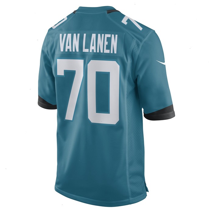 Cole Van Lanen Jacksonville Jaguars Nike Game Player Jersey - Teal