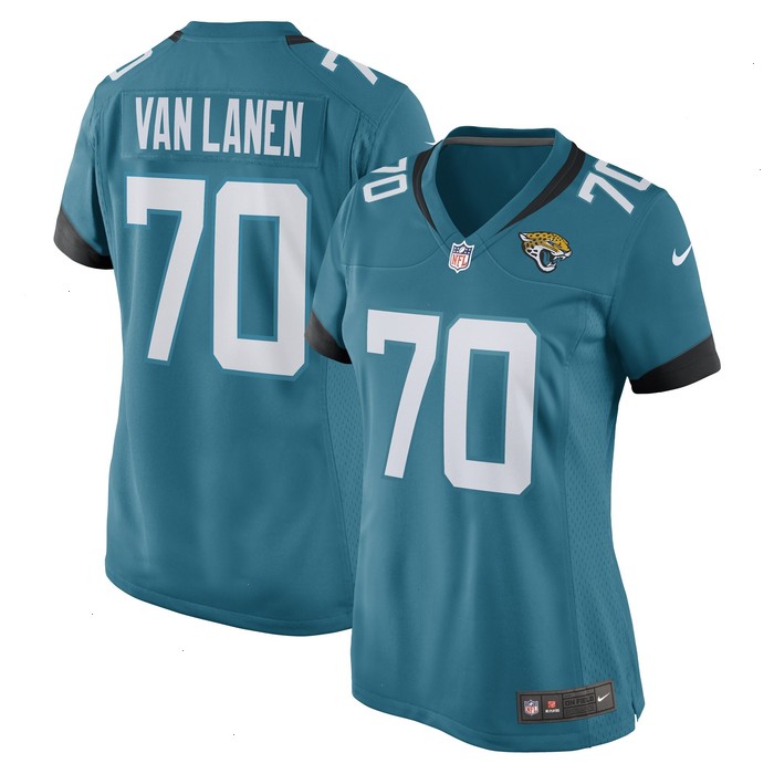 Cole Van Lanen Jacksonville Jaguars Nike Women's Game Player Jersey - Teal