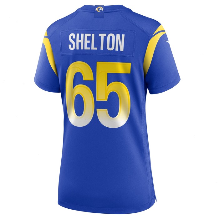 Coleman Shelton Los Angeles Rams Nike Women's Game Jersey - Royal