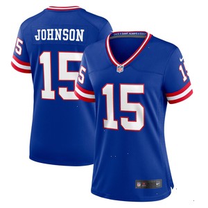 Collin Johnson New York Giants Nike Women's Classic Player Game Jersey - Royal