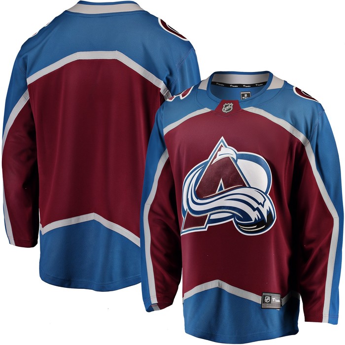 Colorado Avalanche Fanatics Branded Breakaway Home Jersey - Maroon