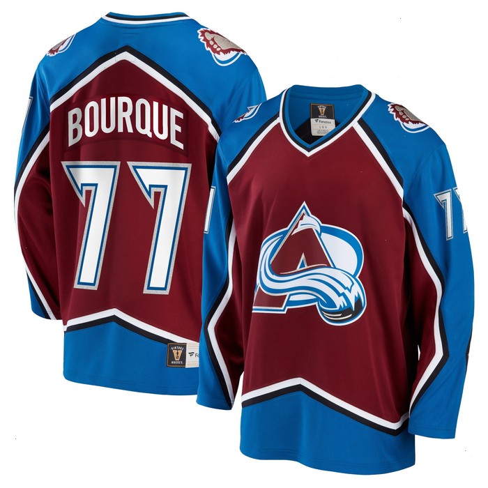 Colorado Avalanche Fanatics Branded Breakaway Retired Player Jersey - Burgundy