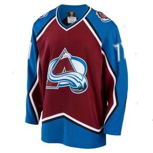 Colorado Avalanche Fanatics Branded Breakaway Retired Player Jersey - Burgundy