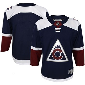 Colorado Avalanche Youth 2018/19 Alternate Premier Jersey - Navy