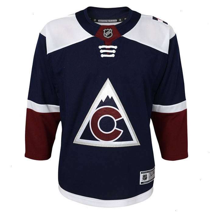 Colorado Avalanche Youth 2018/19 Alternate Premier Jersey - Navy