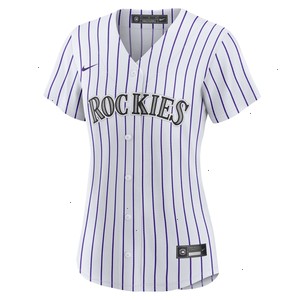 Colorado Rockies Nike Women's Home Blank Replica Jersey - White