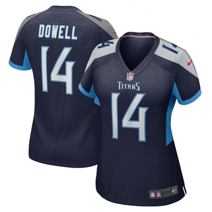 Colton Dowell Tennessee Titans Nike Women's Team Game Jersey - Navy