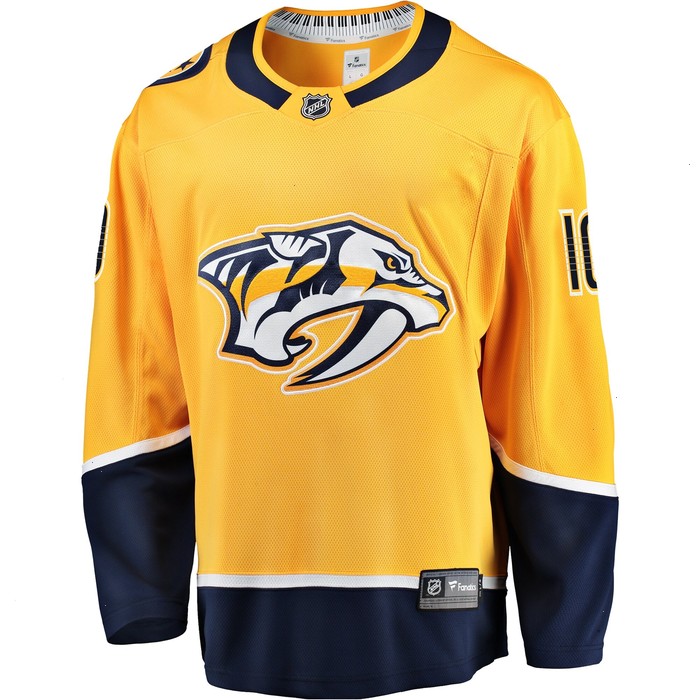 Colton Sissons Nashville Predators Fanatics Branded Breakaway Player Jersey - Gold