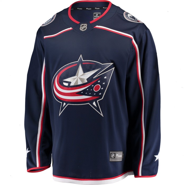 Columbus Blue Jackets Fanatics Branded Breakaway Home Jersey - Navy