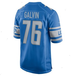 Connor Galvin Detroit Lions Nike Team Game Jersey - Blue