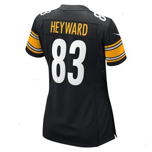 Connor Heyward Pittsburgh Steelers Nike Women's Game Player Jersey - Black