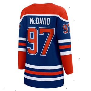 Connor McDavid Edmonton Oilers Fanatics Branded Women's Home Premier Breakaway Player Jersey - Royal