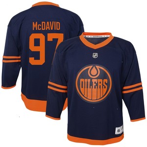 Connor McDavid Edmonton Oilers Preschool Alternate Replica Player Jersey - Navy