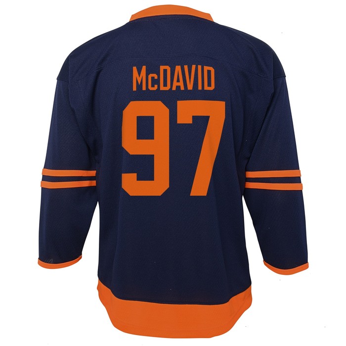 Connor McDavid Edmonton Oilers Preschool Alternate Replica Player Jersey - Navy