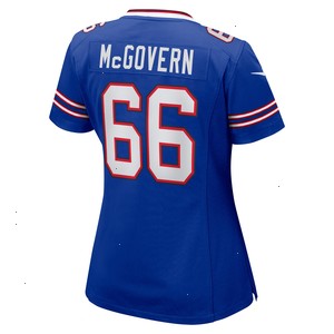 Connor McGovern Buffalo Bills Nike Women's Game Player Jersey - Royal