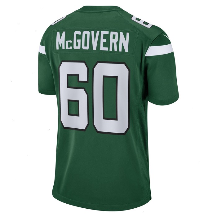 Connor McGovern New York Jets Nike Game Jersey - Gotham Green