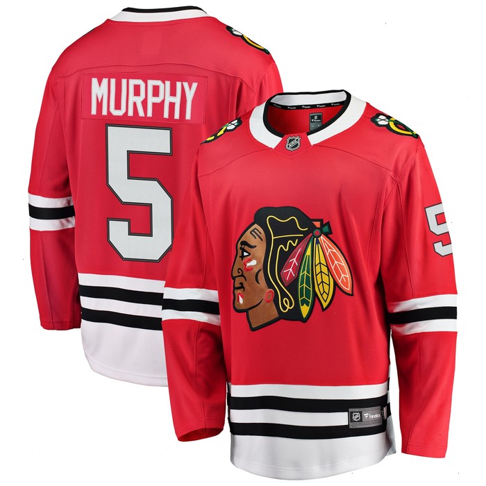 Connor Murphy Chicago Blackhawks Breakaway Player Jersey - Red