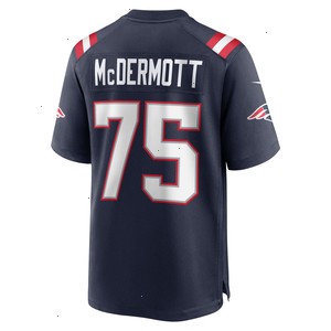 Conor McDermott New England Patriots Nike Home Game Player Jersey - Navy