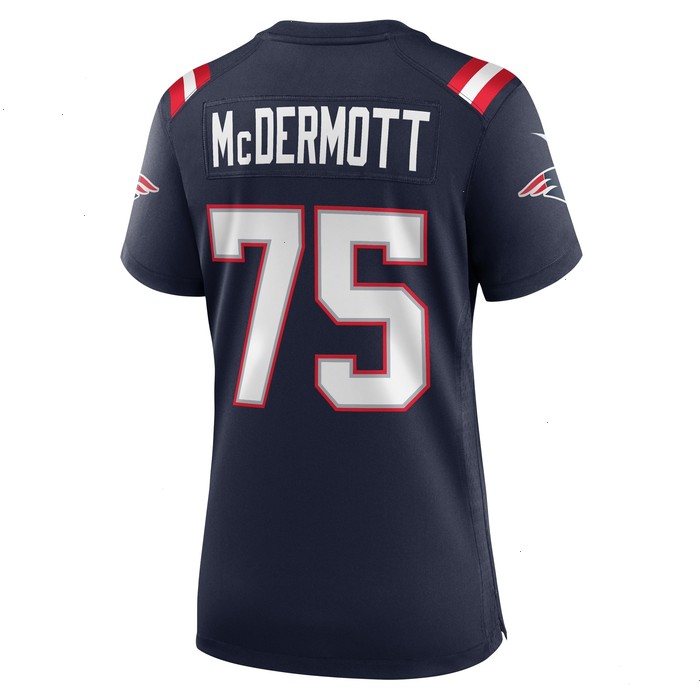 Conor McDermott New England Patriots Nike Women's Home Game Player Jersey - Navy