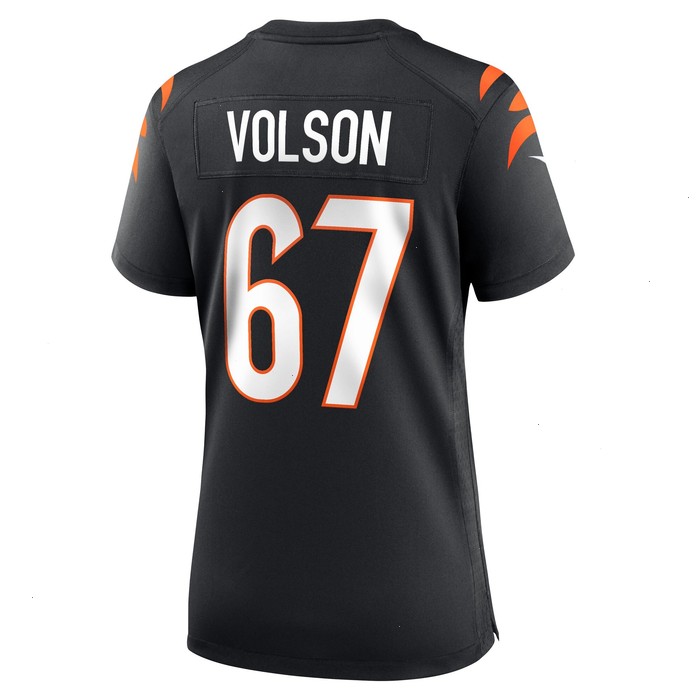 Cordell Volson Cincinnati Bengals Nike Women's Game Player Jersey - Black