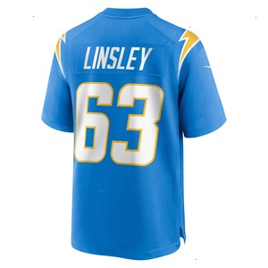 Corey Linsley Los Angeles Chargers Nike Game Player Jersey - Powder Blue