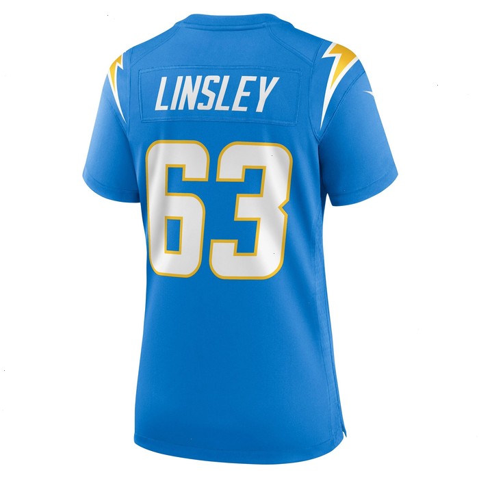 Corey Linsley Los Angeles Chargers Nike Women's Game Player Jersey - Powder Blue