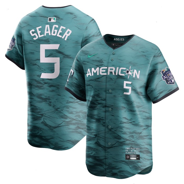 Corey Seager American League Nike 2023 MLB All-Star Game Limited Player Jersey - Teal