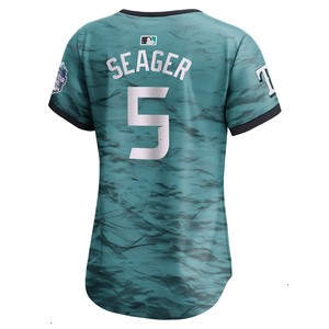 Corey Seager American League Nike Women's 2023 MLB All-Star Game Limited Player Jersey - Teal