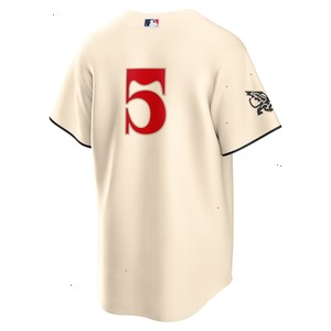 Corey Seager Texas Rangers Nike 2023 City Connect Replica Player Jersey - Cream