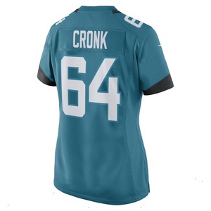 Coy Cronk Jacksonville Jaguars Nike Women's Game Player Jersey - Teal