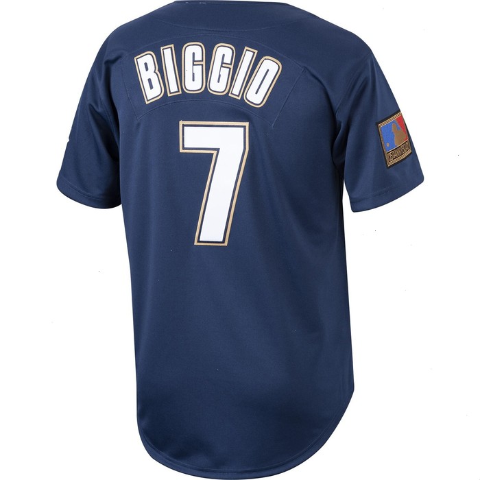 Craig Biggio Houston Astros Mitchell & Ness Cooperstown Collection 1994 Authentic Jersey - Navy