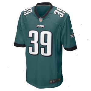 Craig James Philadelphia Eagles Nike Game Jersey - Midnight Green