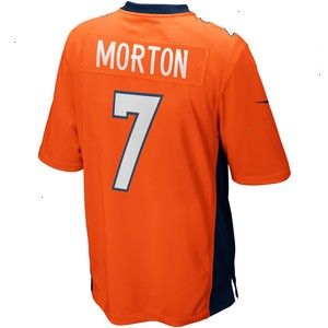 Craig Morton Denver Broncos Nike Game Retired Player Jersey - Orange