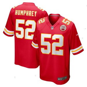 Creed Humphrey Kansas City Chiefs Nike Game Jersey - Red