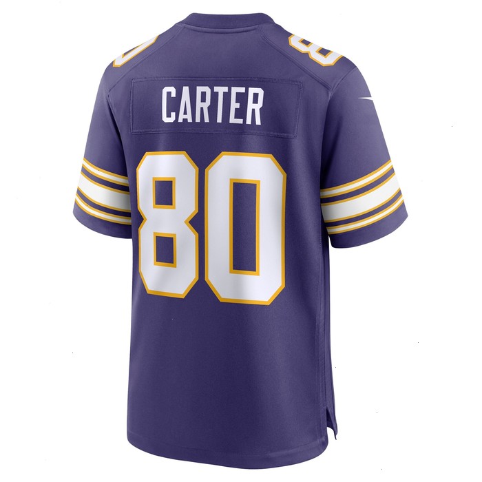 Cris Carter Minnesota Vikings Nike Classic Retired Player Game Jersey - Purple