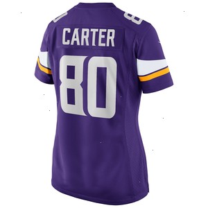 Cris Carter Minnesota Vikings Nike Women's Game Retired Player Jersey - Purple