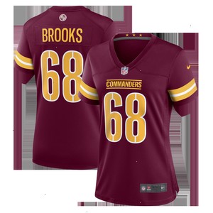 Curtis Brooks Washington Commanders Nike Women's Game Jersey - Burgundy