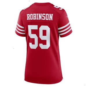 Curtis Robinson San Francisco 49ers Nike Women's Game Player Jersey - Scarlet