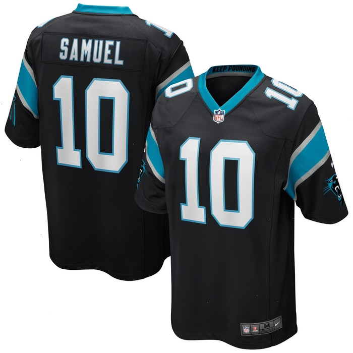 Curtis Samuel Carolina Panthers Nike Game Jersey - Black