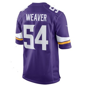 Curtis Weaver Minnesota Vikings Nike Home Game Jersey - Purple