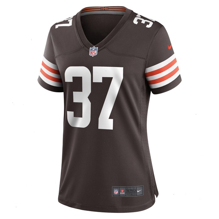 D'Anthony Bell Cleveland Browns Nike Women's Game Player Jersey - Brown