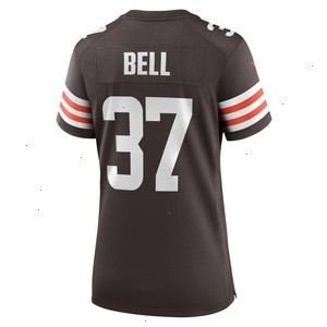 D'Anthony Bell Cleveland Browns Nike Women's Game Player Jersey - Brown